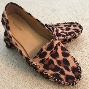 Women’s leopard loafer. Never worn.